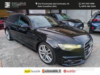 Usata Audi A6 S-Line 217 CV (159 kW) 2017 Nero Station wagon