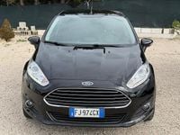 Usata Ford Fiesta Titanium 75 CV (55 kW) 2017 Nero Berlina