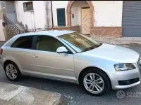 Usata Audi A3 Sportback Attraction 105 CV (77 kW) 2010 Grigio Utilitaria