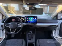 Usata VW Golf VIII 131 CV (96 kW) 2024 Bianco Berlina