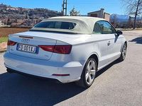 Usata Audi A3 Cabriolet 150 CV (110 kW) 2016 Bianco Cabrio