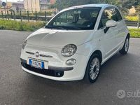 Usata Fiat 500 Lounge 75 CV (55 kW) 2010 Bianco Berlina