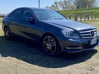 Usata Mercedes C220 Executive 170 CV (125 kW) 2013 Grigio Berlina