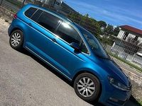 Usata VW Touran Highline 150 CV (110 kW) 2018 Blu Monovolume