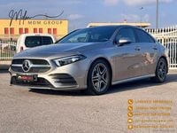 Usata Mercedes A180 AMG line 116 CV (85 kW) 2019 Grigio Berlina