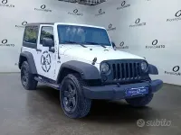 Usata Jeep Wrangler Sahara 284 CV (208 kW) 2014 Bianco SUV