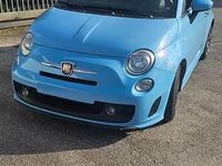 Usata Abarth 500C 135 CV (99 kW) 2013 Blu Cabrio