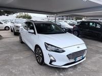 Usata Ford Focus Vignale 120 CV (88 kW) 2019 Bianco Station wagon