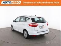 Usata Ford C-MAX Titanium 115 CV (84 kW) 2015 Bianco Monovolume