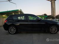 Usata BMW 116 120 CV (88 kW) 2014 Nero Utilitaria