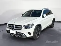 Usata Mercedes GLC200 Business 163 CV (119 kW) 2020 Bianco SUV
