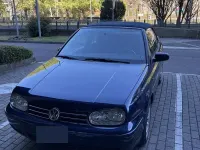 Usata VW Golf Cabriolet 101 CV (74 kW) 1999 Blu Cabrio