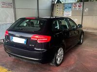 Usata Audi A3 102 CV (75 kW) 2010 Nero Utilitaria