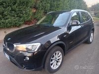 Usata BMW X3 Efficient Dynamics 190 CV (139 kW) 2015 Nero SUV