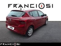 Usata Dacia Sandero Comfort 101 CV (74 kW) 2021 Rosso Utilitaria