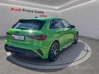Usata Audi RS3 Comfort 400 CV (294 kW) 2025 Verde kyalami Berlina