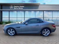 Usata Mercedes SLK200 Sport 184 CV (135 kW) 2014 Grigio Cabrio