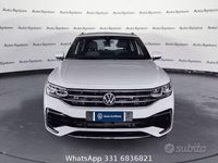 Usata VW Tiguan R-line 150 CV (110 kW) 2023 Bianco SUV