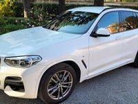 Usata BMW X3 M Sport 190 CV (139 kW) 2020 Bianco SUV