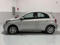 Second-hand Nissan Micra Acenta 80 CP (58 kW) 2017 Argintiu Berlinǎ