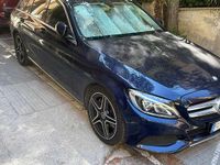 Usata Mercedes C300e 204 CV (150 kW) 2016 Blu/azzurro Station wagon