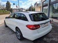 Usata Mercedes C180 Executive 115 CV (84 kW) 2016 Bianco Station wagon