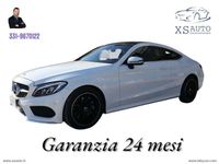 Usata Mercedes C250 Premium Plus 204 CV (150 kW) 2017 Bianco Coupé