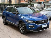 Usata VW T-Roc Advance 116 CV (85 kW) 2019 Blu SUV