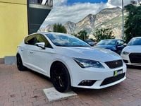 Usata Seat Leon Style 110 CV (80 kW) 2017 Bianco Berlina