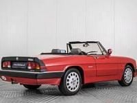 Usata Alfa Romeo Spider Quadrifoglio Verde 128 CV (94 kW) 1988 Rosso Cabrio