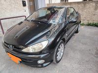 Usata Peugeot 206 CC 2003 Nero Cabrio