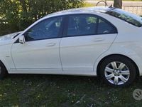 Usata Mercedes C200 136 CV (100 kW) 2010 Bianco Berlina