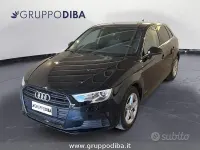 Usata Audi A3 Business 131 CV (96 kW) 2019 Nero Berlina