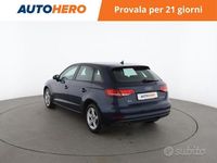 Usata Audi A3 116 CV (85 kW) 2018 Blu Berlina