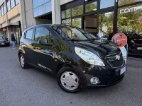 Usata Chevrolet Spark LS 68 CV (50 kW) 2011 Nero Utilitaria