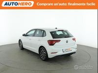 Usata VW Polo Life 95 CV (69 kW) 2022 Bianco Utilitaria