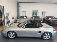 Usata Porsche 986 Boxster 204 CV (150 kW) 1997 Grigio Cabrio