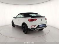 Usata VW T-Roc Cabriolet Style 150 CV (110 kW) 2023 Bianco Cabrio