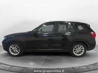 Usata BMW X3 Advantage 190 CV (139 kW) 2018 Nero SUV