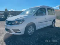 Usata VW Caddy Trendline 75 CV (55 kW) 2018 Bianco Monovolume