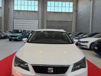 Usata Seat Leon ST Business 115 CV (84 kW) 2018 Bianco Station wagon