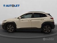 Käytetty Hyundai Kona 105 HP (77 kW) 2022 Valkoinen Katumaasturi