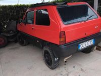 Usata Fiat Panda 4x4 1985 Rosso Utilitaria