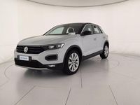 Usata VW T-Roc Advance 150 CV (110 kW) 2019 White silver metallizzato nero SUV