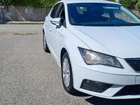 Usata Seat Leon 115 CV (84 kW) 2016 Bianco Berlina