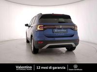 Usata VW T-Cross Style 110 CV (80 kW) 2022 Blu SUV