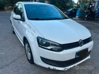 Usata VW Polo Trendline 75 CV (55 kW) 2014 Bianco Berlina