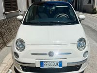 Usata Fiat 500C 69 CV (50 kW) 2015 Bianco Cabrio