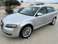 Usata Audi A3 169 CV (124 kW) 2007 Grigio Utilitaria