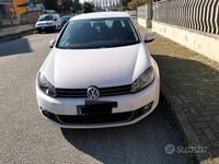 Usata VW Golf VI 110 CV (80 kW) 2009 Bianco Utilitaria